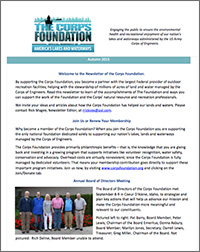 Autumn 2015 Corps Foundation Newsletter